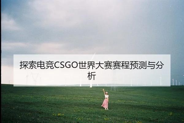 探索电竞CSGO世界大赛赛程预测与分析 | kaiyun